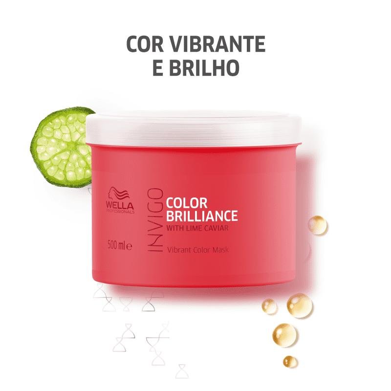 Color Brilliance Máscara 500ml - Wella Professionals 500ml 10