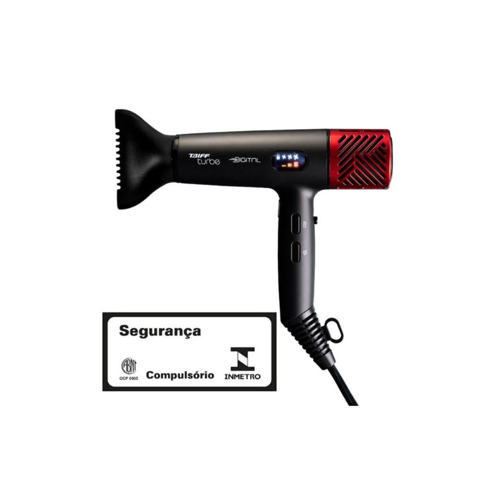 Secador Taiff Turbe Digital 2400W 127V 167V 8