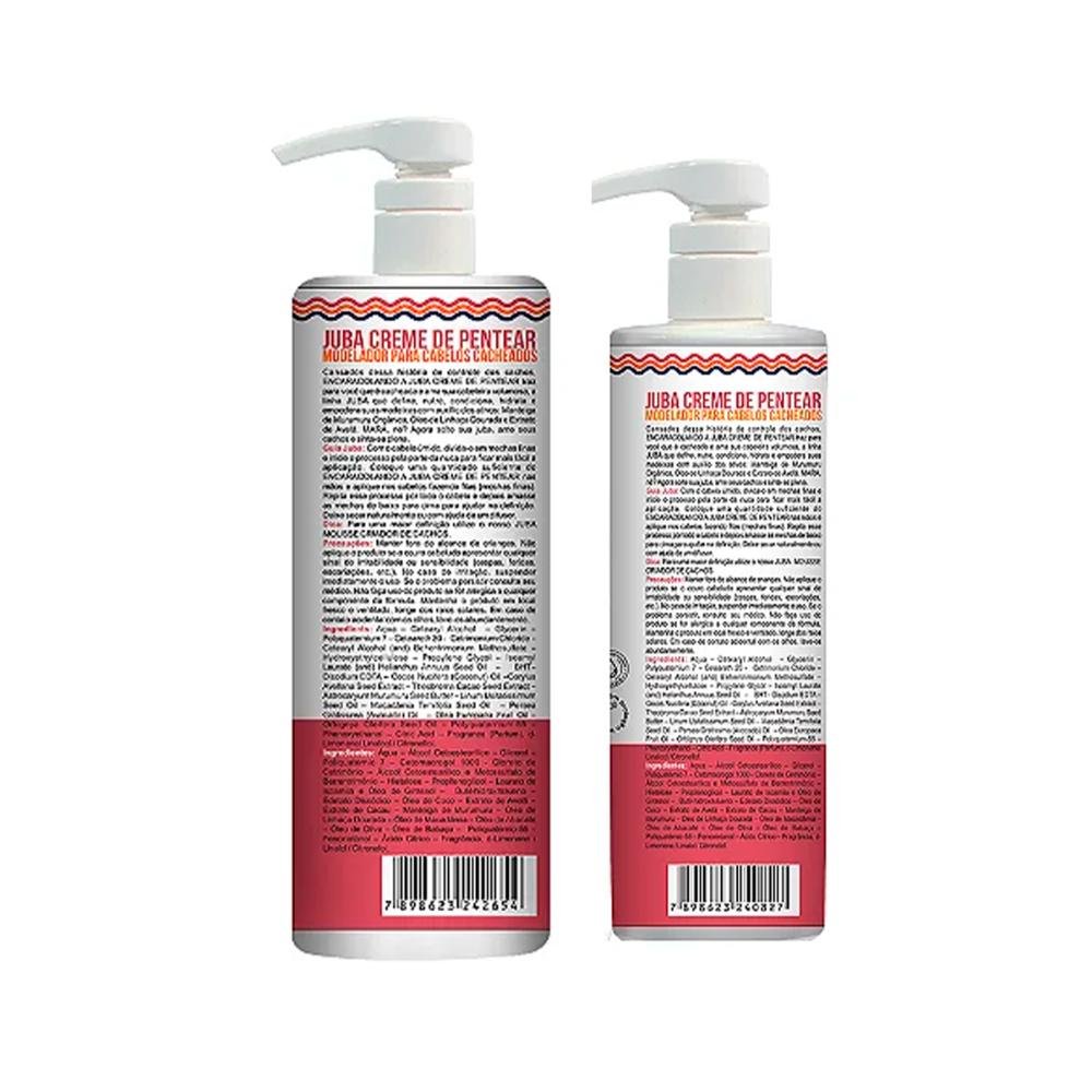 Kit Encaracolando a Juba Creme de Pentear 1L e 500ml - Widi Care ÚNICO 2