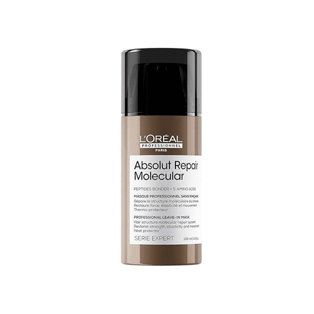 Kit Absolut Repair Molecular Shampoo 300ml, Pré-Shampoo e Leave-in 100ml - LÓreal ÚNICO 4