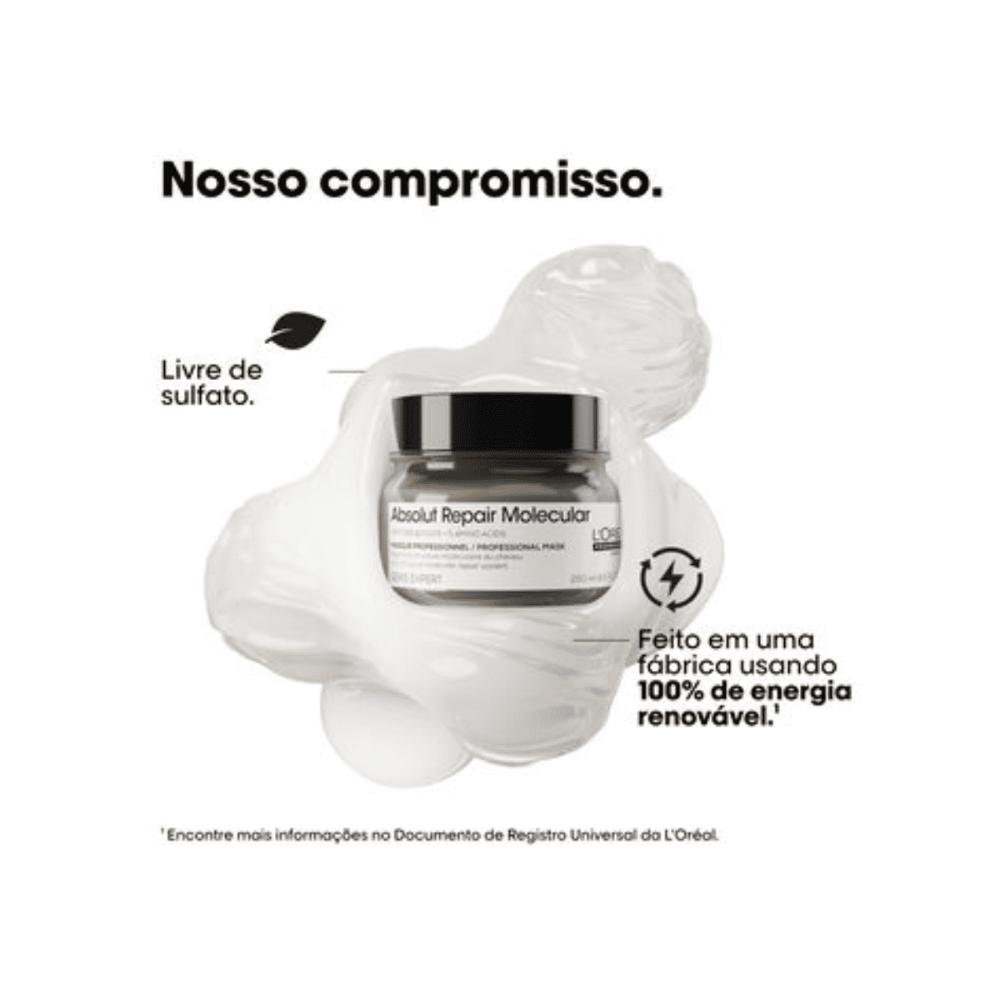 Absolut Repair Molecular Máscara 150g -L'Oréal Professionnel 150g 3