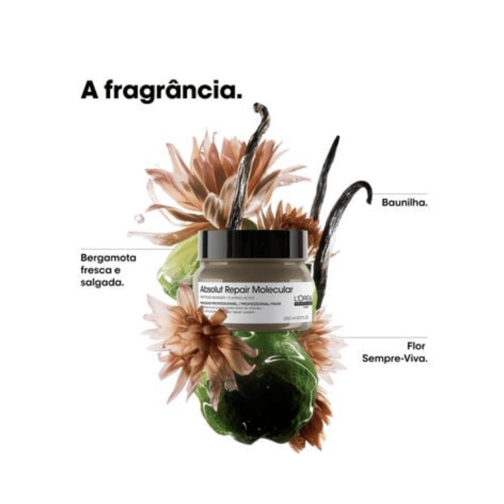 Absolut Repair Molecular Máscara 150g -L'Oréal Professionnel 150g 6