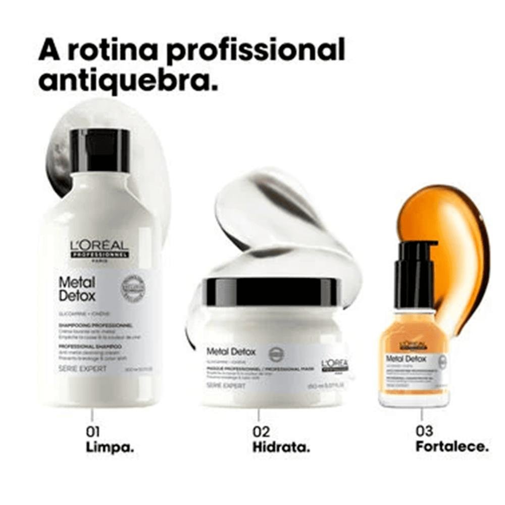 Máscara Expert Metal Detox 150ml - L'Oréal Professionnel 150ml 4