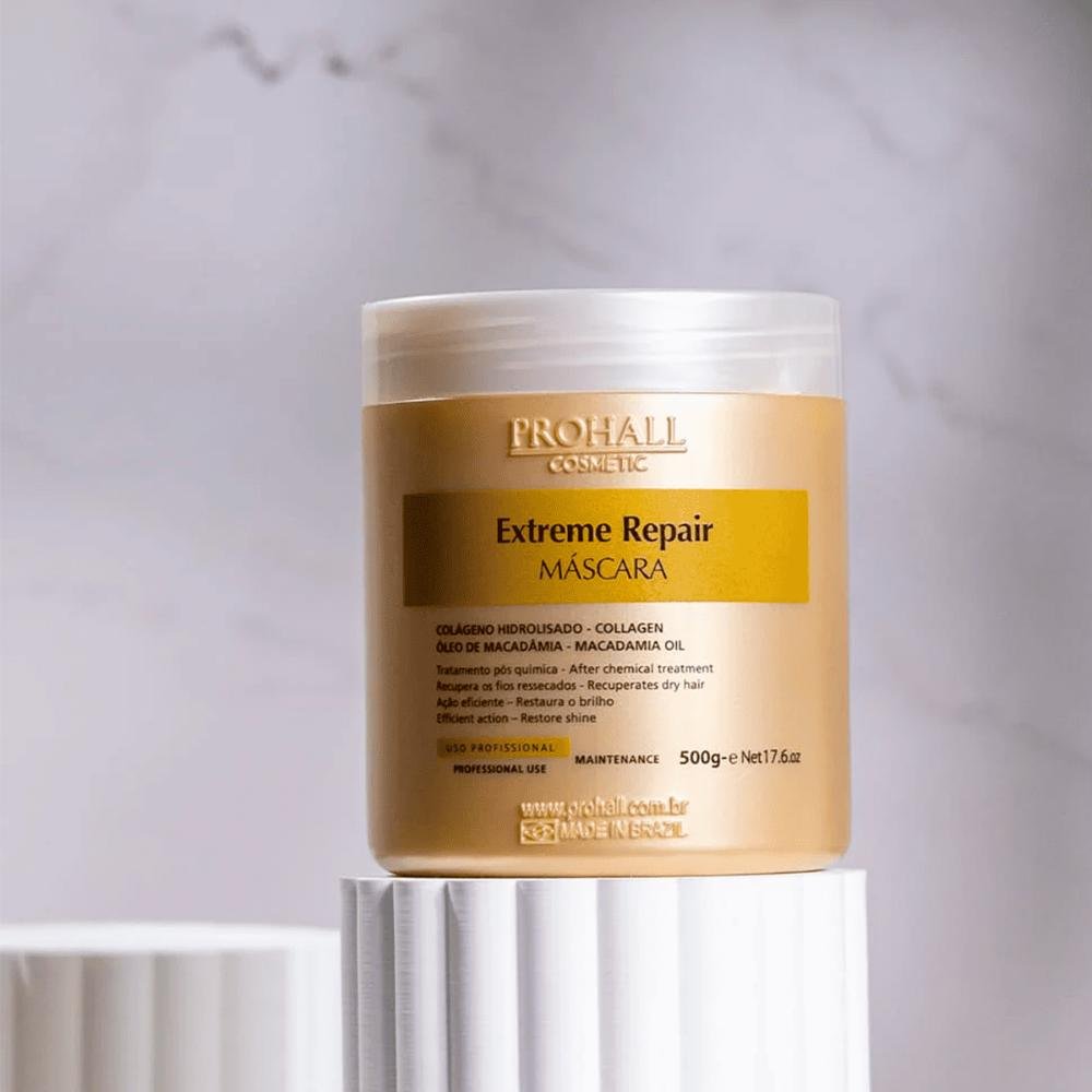 Máscara Profissional Ultra Extreme Repair 500g - Prohall 500g 2
