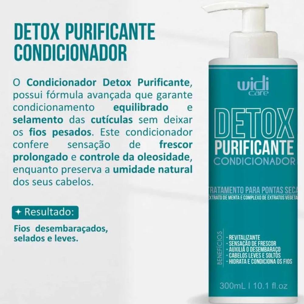 Widi Care Detox Purificante Condicionador 300ml 300ml 4
