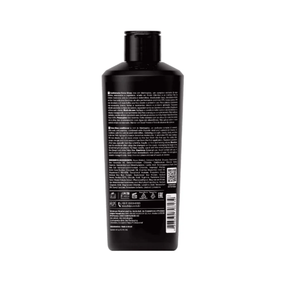 Kit Force Gloss ( Força e Brilho ) Shampoo 250ml + Condicionador 250ml - Felps Professional ÚNICO 5