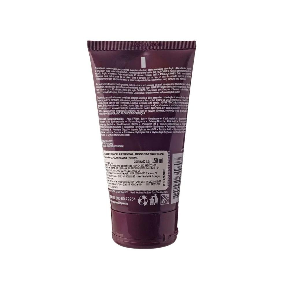 Reconstrutive Máscara 150ml Renewal - Senscience 150ml 2