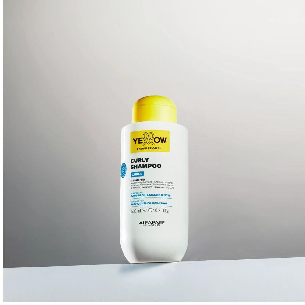 CURLY SHAMPOO 500ML CURLS - YELLOW 500ml 3