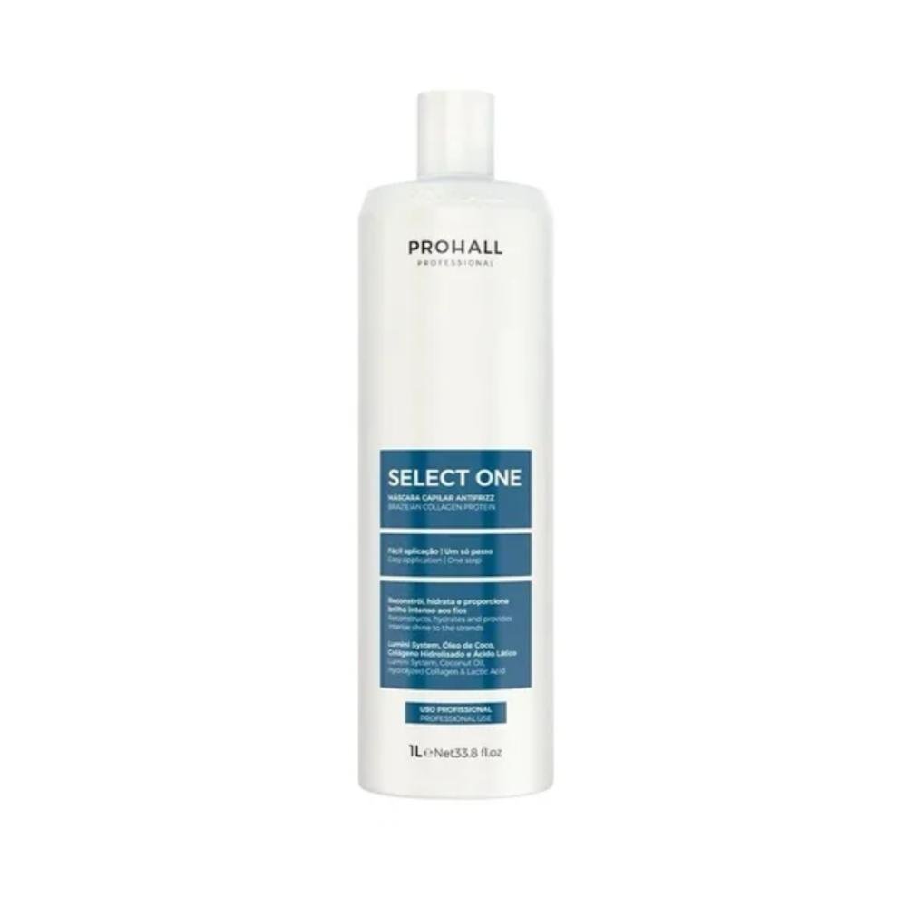 ケアプロ Máscara Capilar Antifrizz Select One Um Só Passo 1L + Brinde