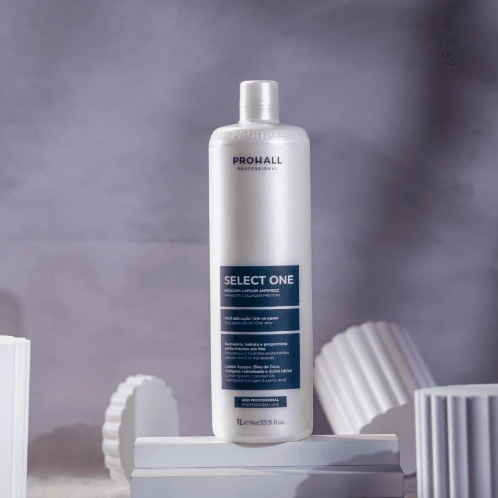 Máscara Capilar Antifrizz Select One Um Só Passo 1L + Brinde Extreme Repair - Prohall ÚNICO 4