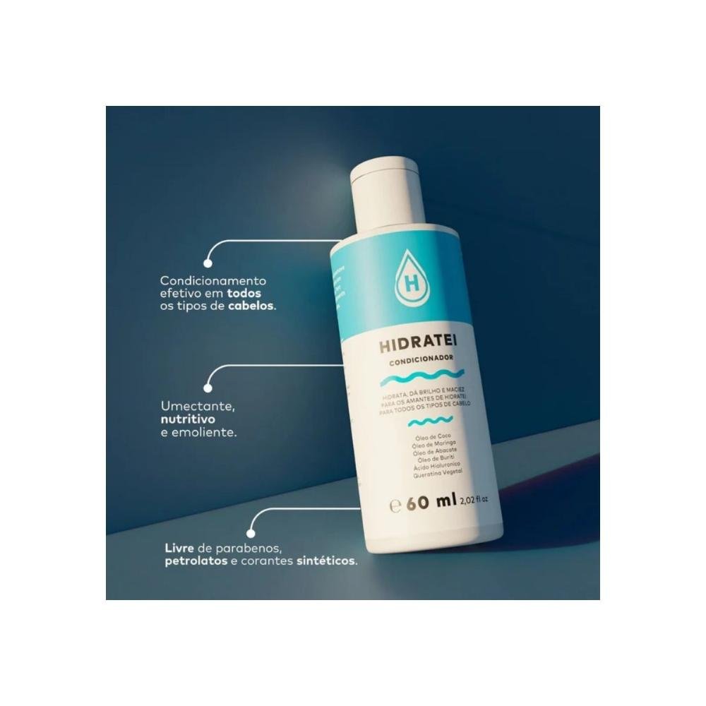 Mini Condicionador Travel Multifuncional 60ml - Hidratei 60ml 4