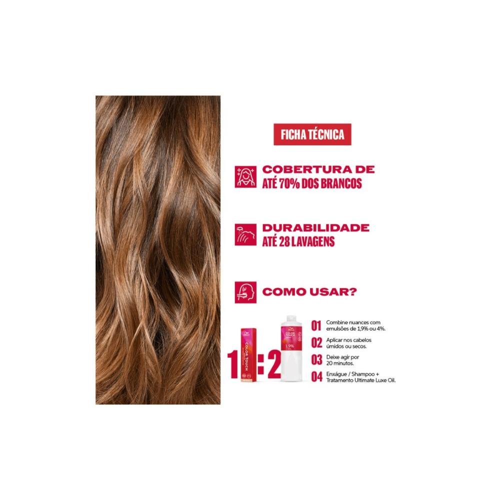 Color Touch Pure Nat 7/0 60ml - Wella Professionals 7.0 6