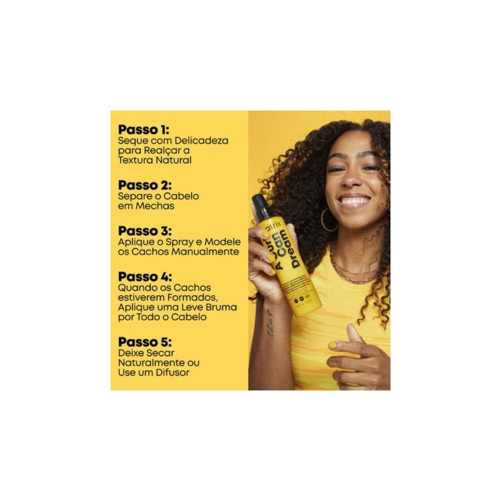 Leave-In Cachos Spray Modelador 250ml - Matrix 250ml 3