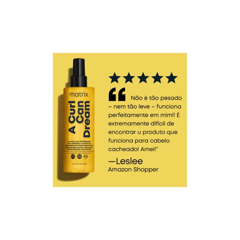 Leave-In Cachos Spray Modelador 250ml - Matrix 250ml 4
