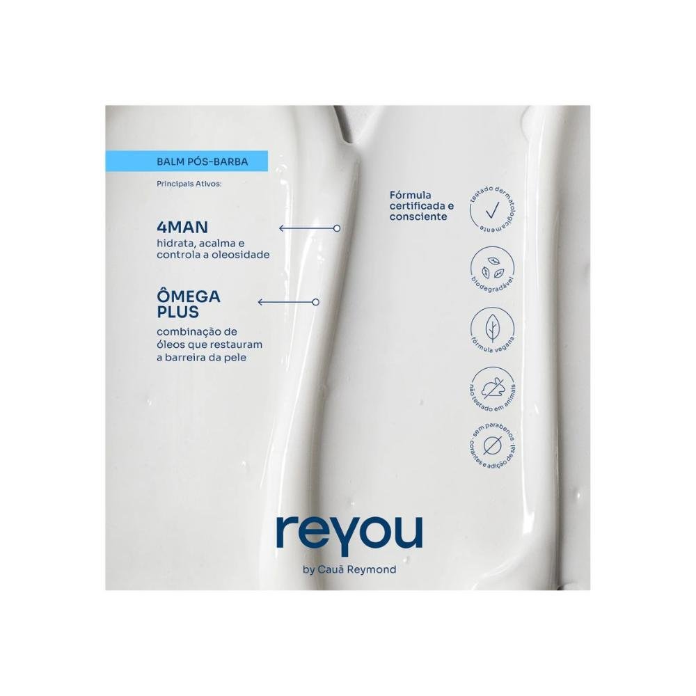 Balm Pos Barba 120g - Reyou 120g 4