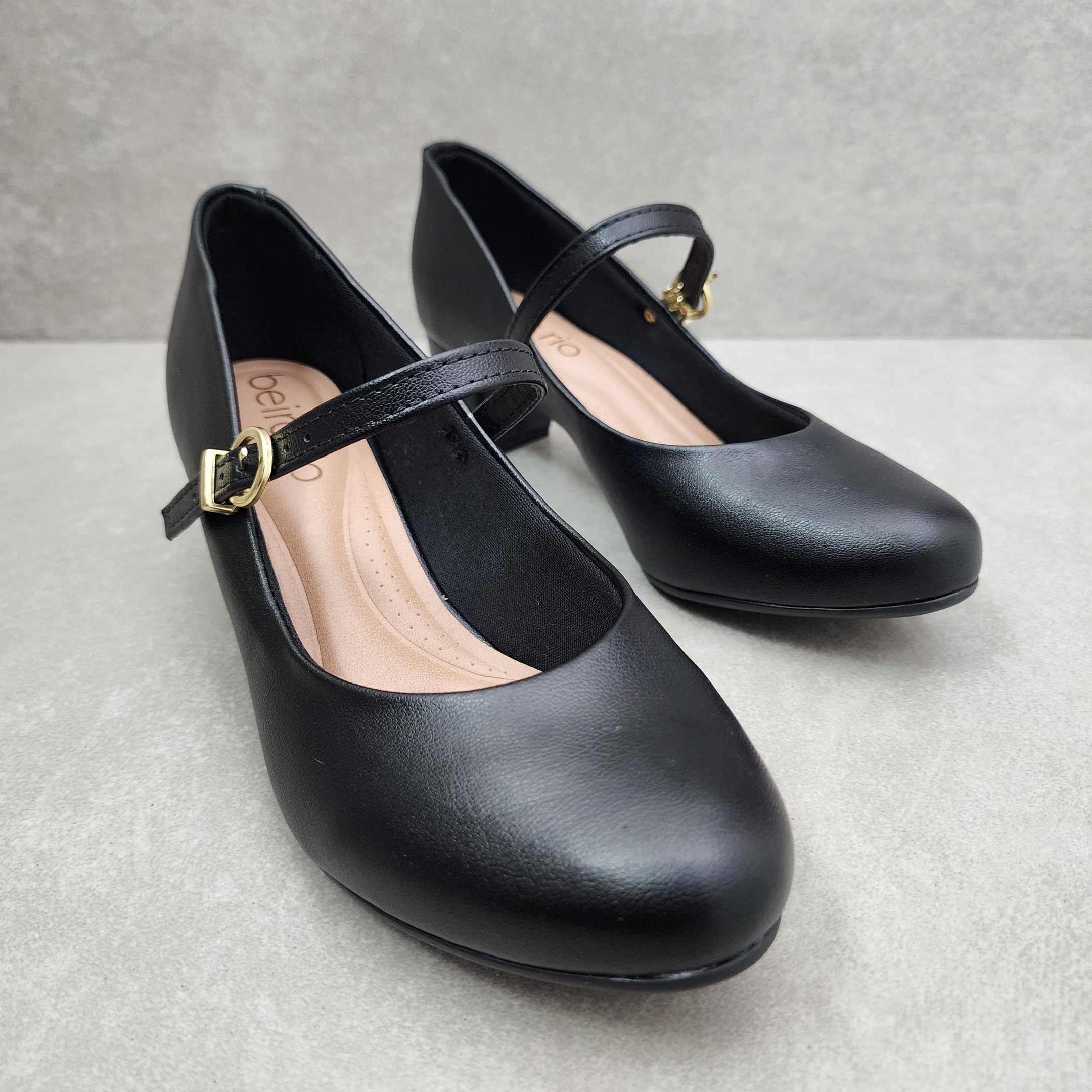 Sapato Feminino Boneca Beira Rio Preto 3