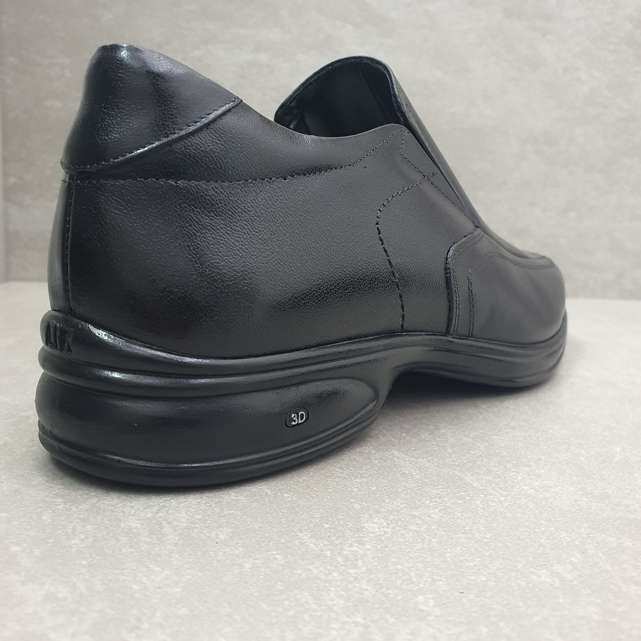 Sapato Social Jota Pe 3D Vision Em Couro Preto 3