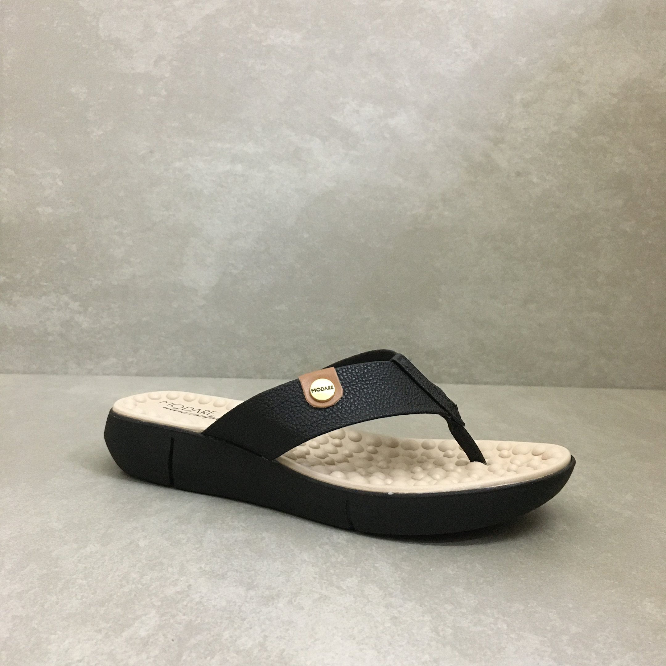 Tamanco Modare de Dedo com Massageador Preto 4