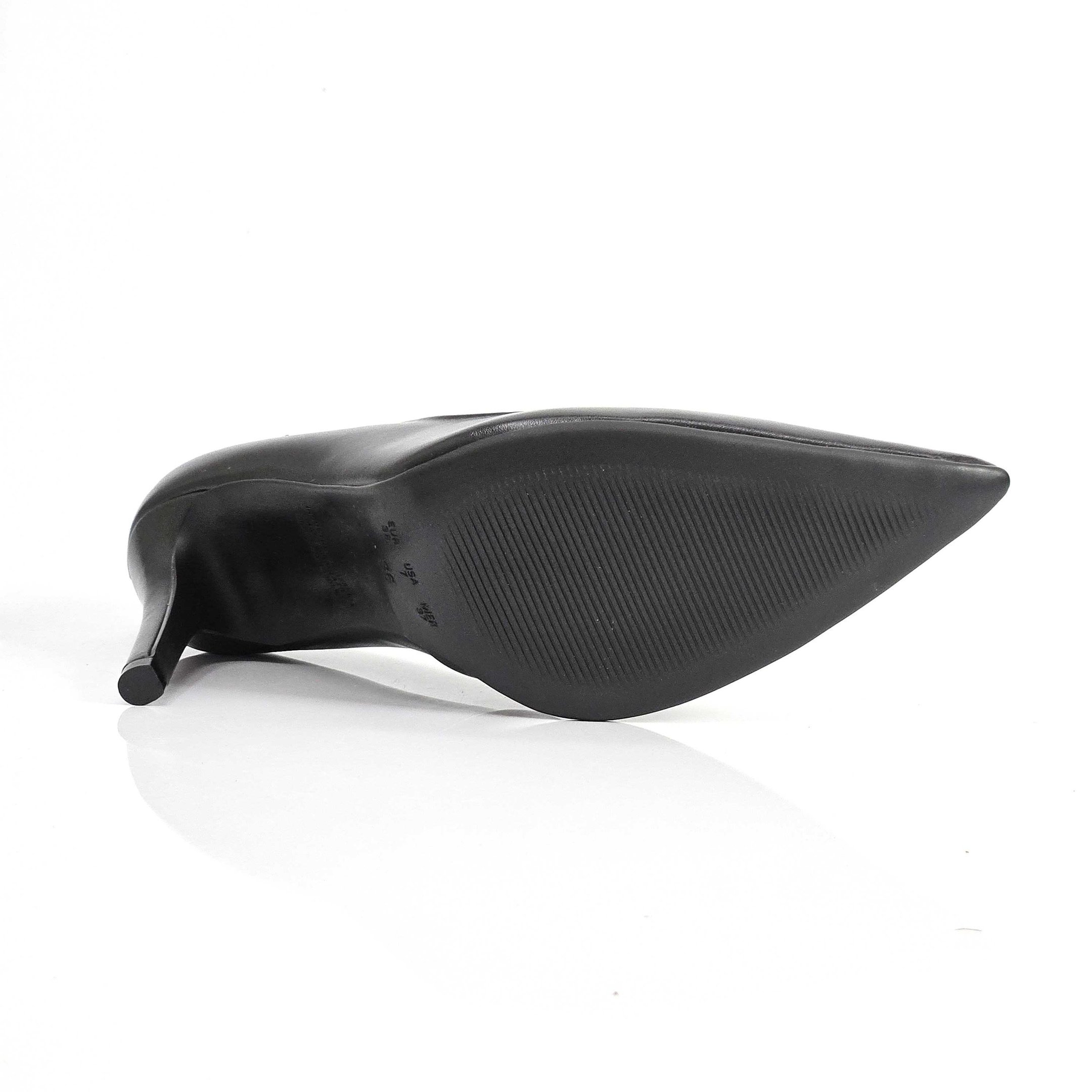 Sapato Feminino Scarpin Bebecê Salto Fino Alto Preto 4