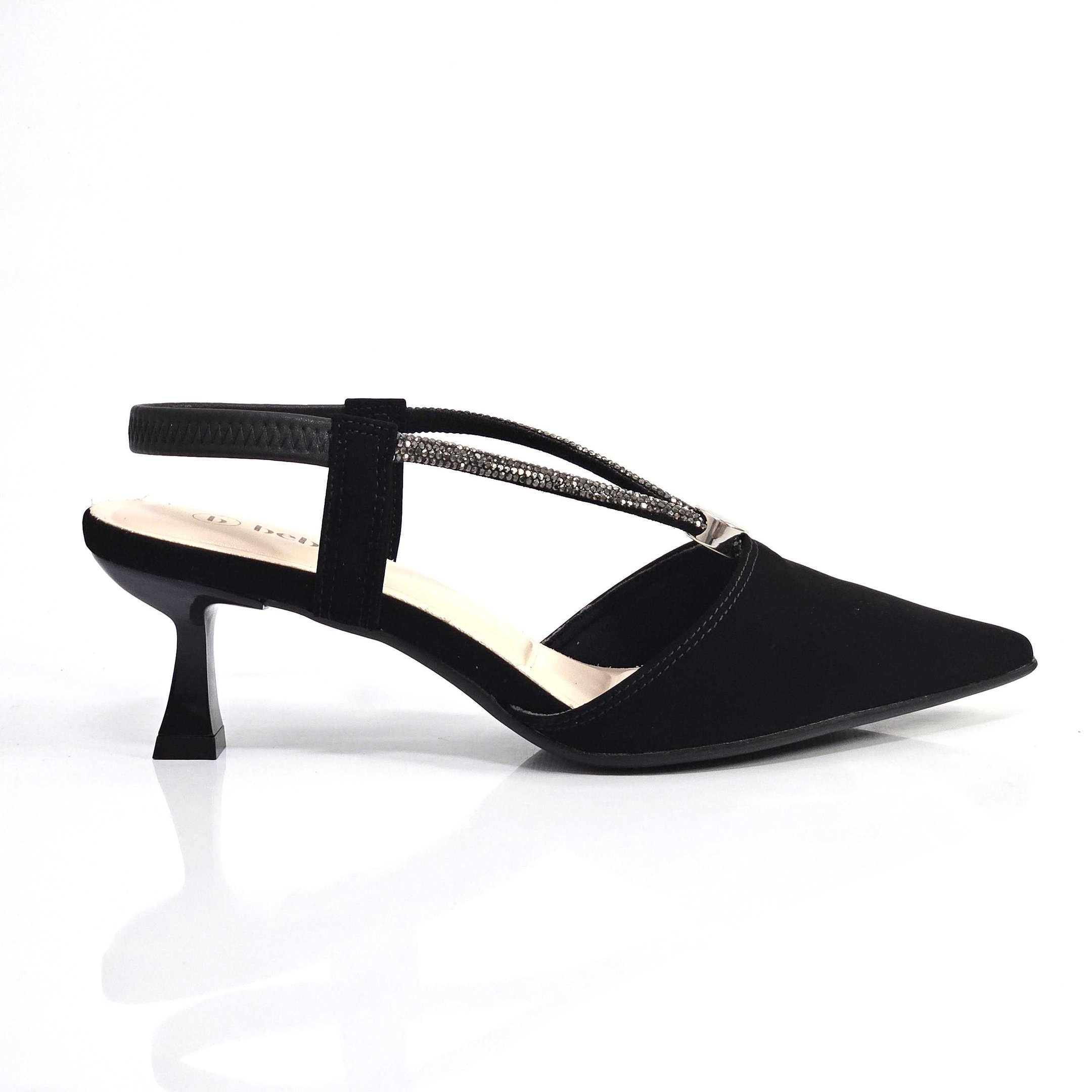 Scarpin Slingback Bebecê Salto Taça