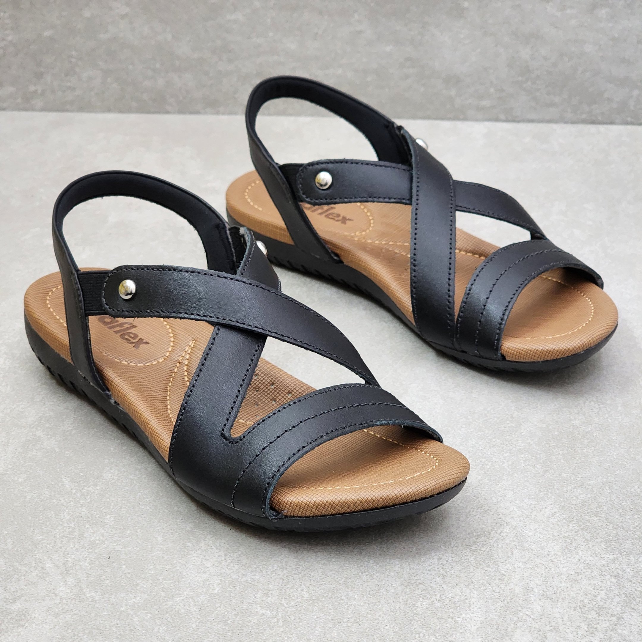 Sandália Usaflex Calce Fácil Preto 3