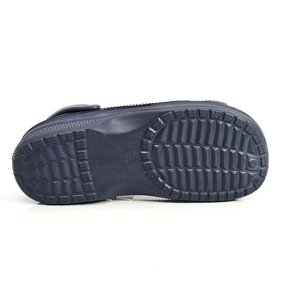 Babuche Scaleno Borracha EVA Com Furos Azul 4