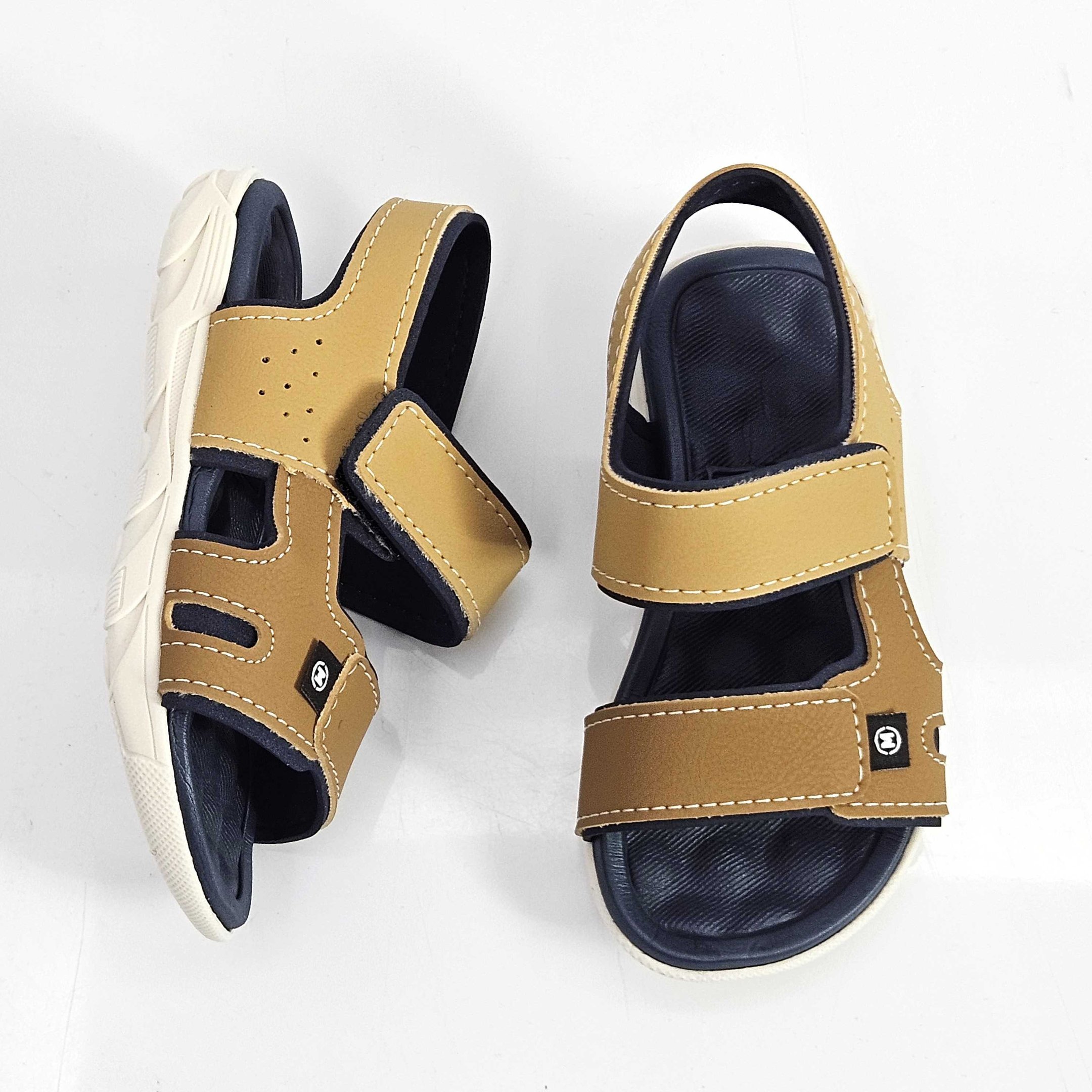 Sandália Casual Papete Infantil Menino Molekinho Amarelo 2