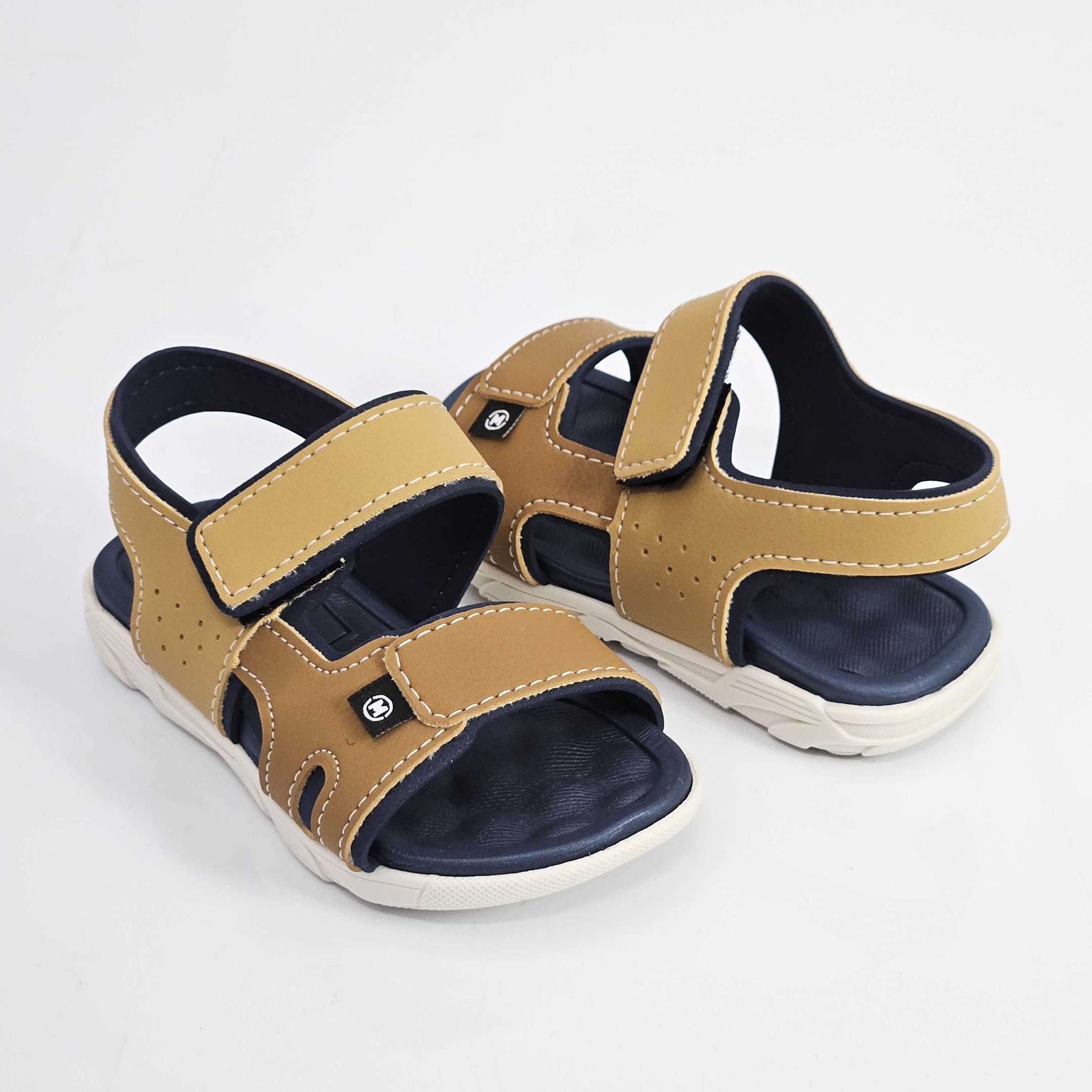 Sandália Casual Papete Infantil Menino Molekinho Amarelo 3