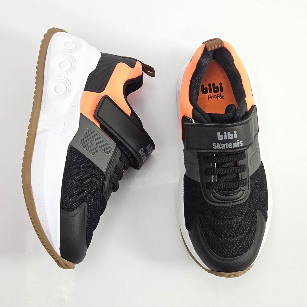 Tênis Menino Infantil Bibi Skatenis Com Rodinhas Preto 3