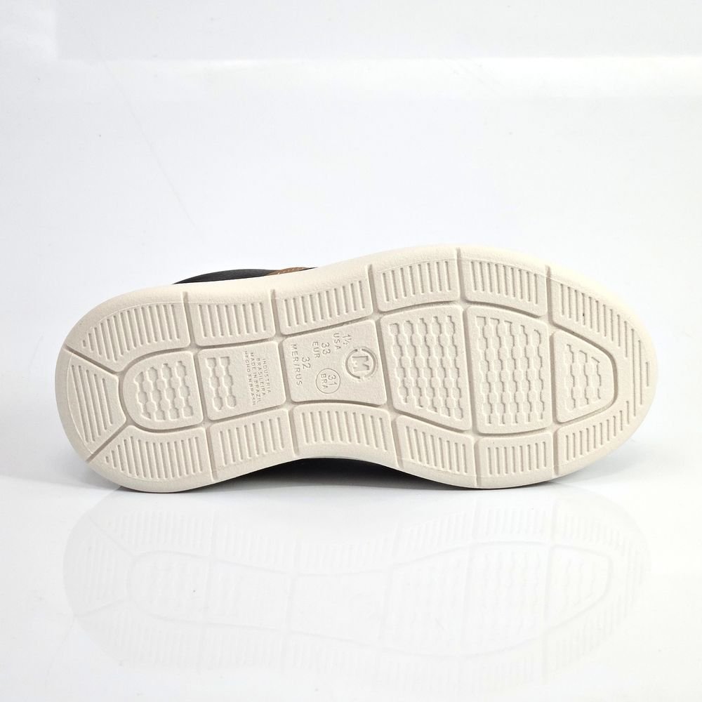Tênis Infantil Menino Molekinho Casual Cadarço Preto/Bege 4
