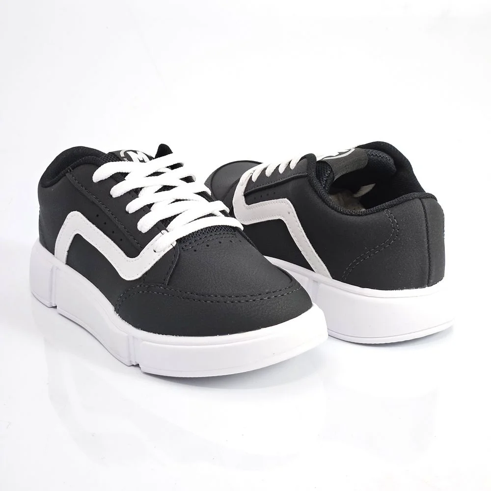 Tênis Infantil Menino Molekinho Casual Cadarço Preto 3