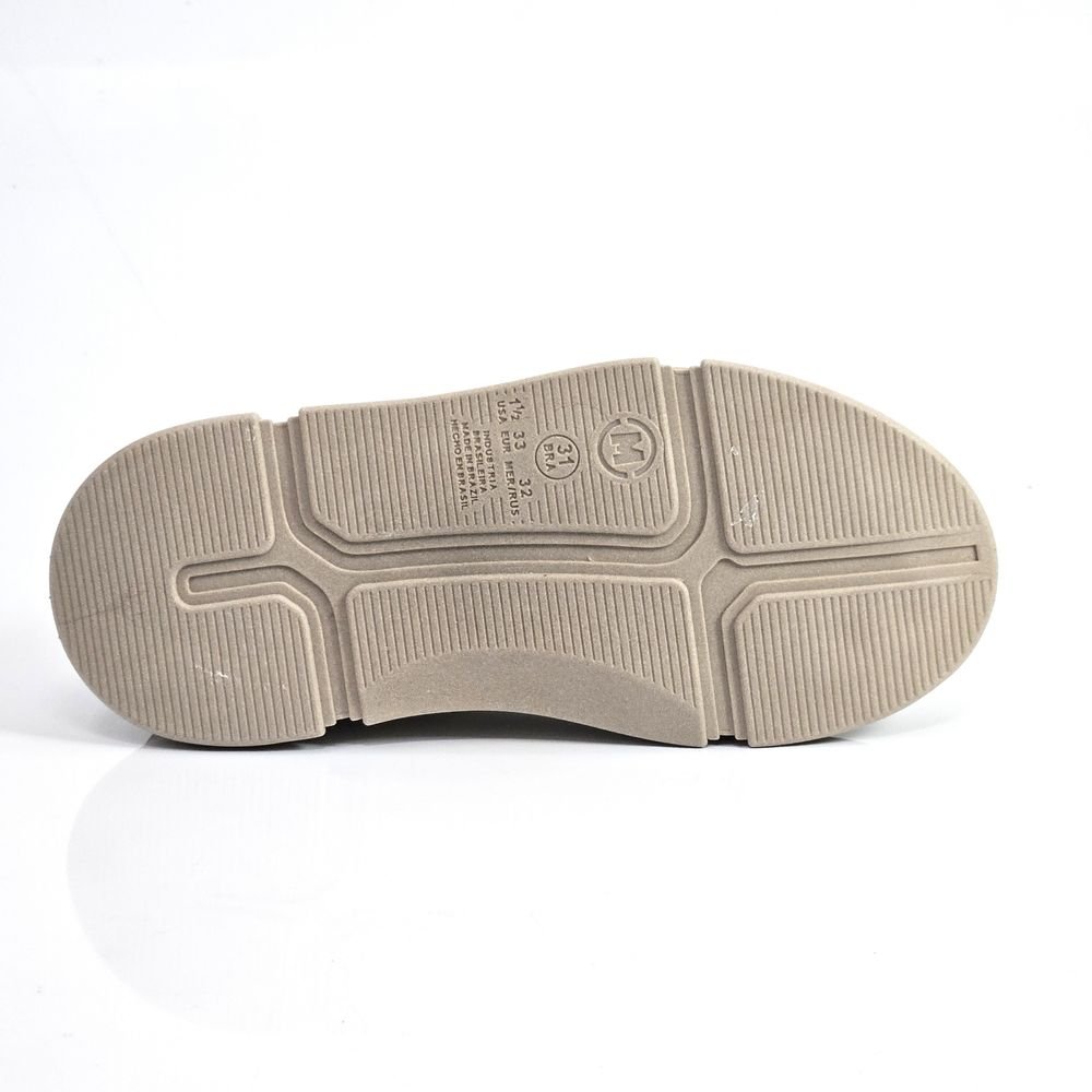 Tênis Infantil Menino Molekinho Elástico Zíper Off White 4