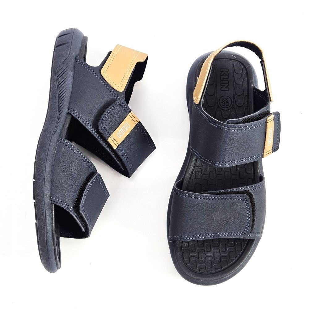Sandália Infantil Menino Klin Papete Urban Azul Marinho 2