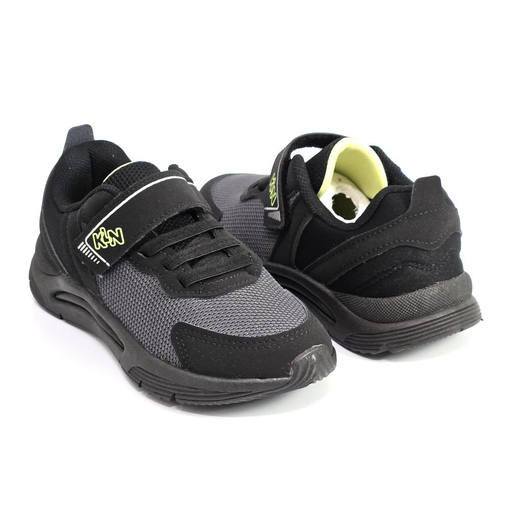Tênis Infantil Klin New Sport Elástico Calce Fácil Preto 3