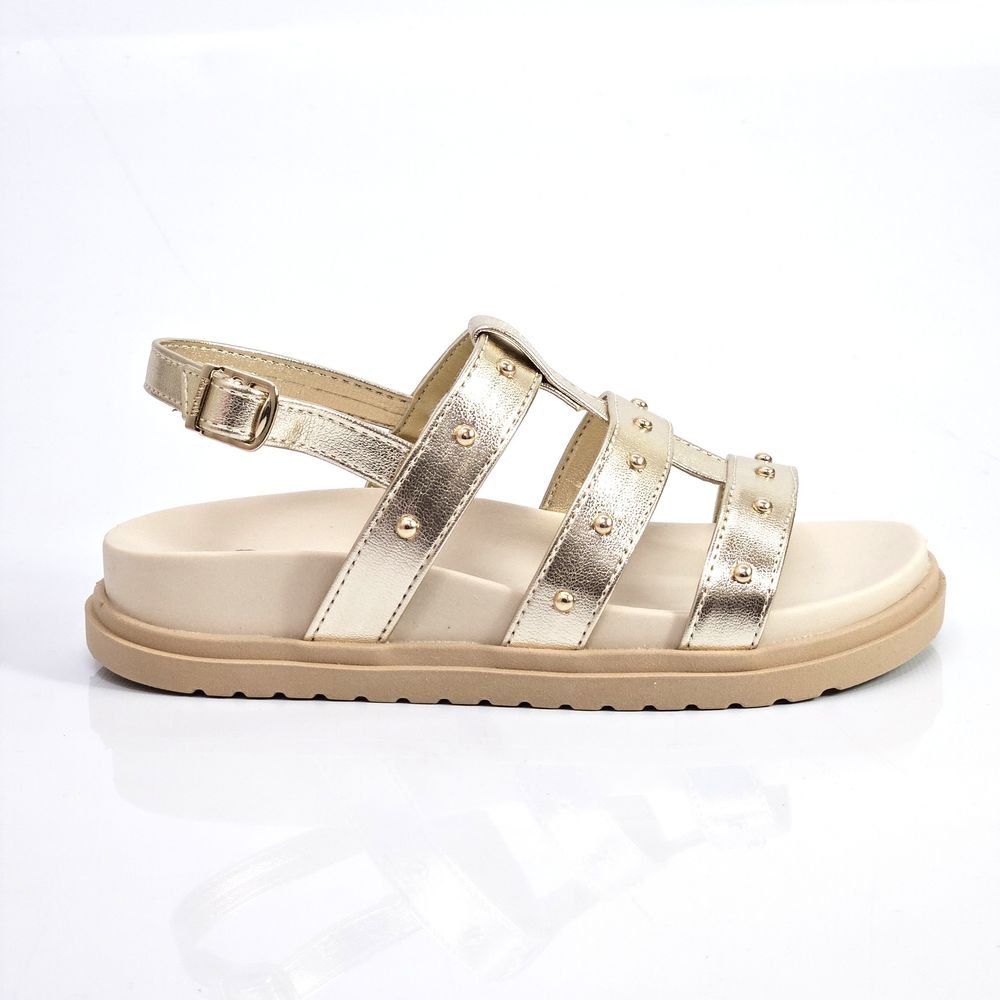 Sandália Infantil Menina Pampili Olivia Com Tiras