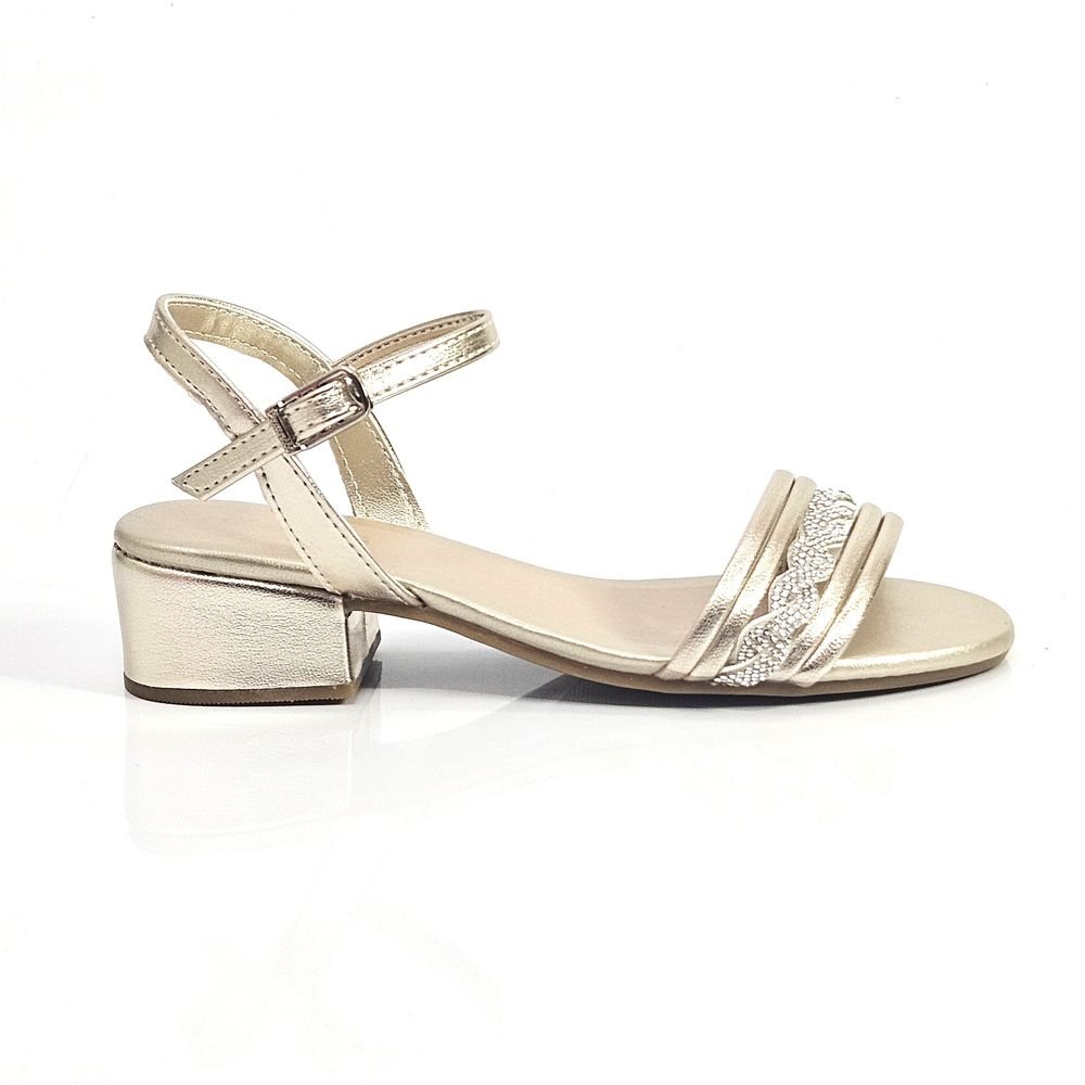 Sandália Infantil Menina Pampili Fancy Salto Strass