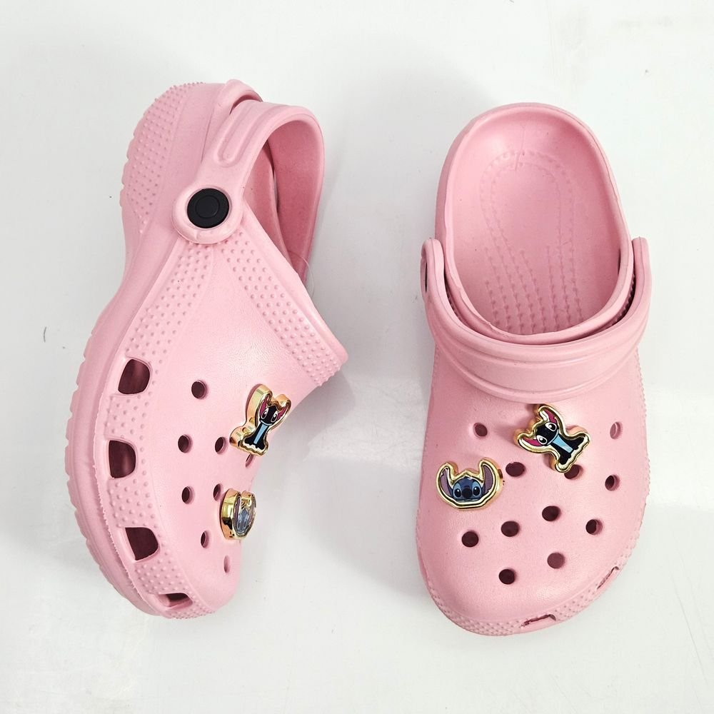 Babuche Infantil Menina Scaleno Bottom Rosa 2