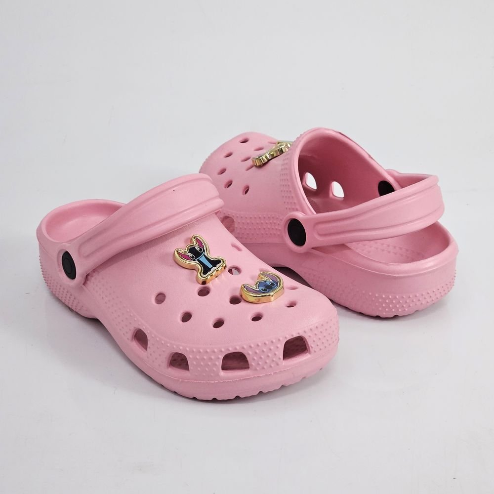 Babuche Infantil Menina Scaleno Bottom Rosa 3