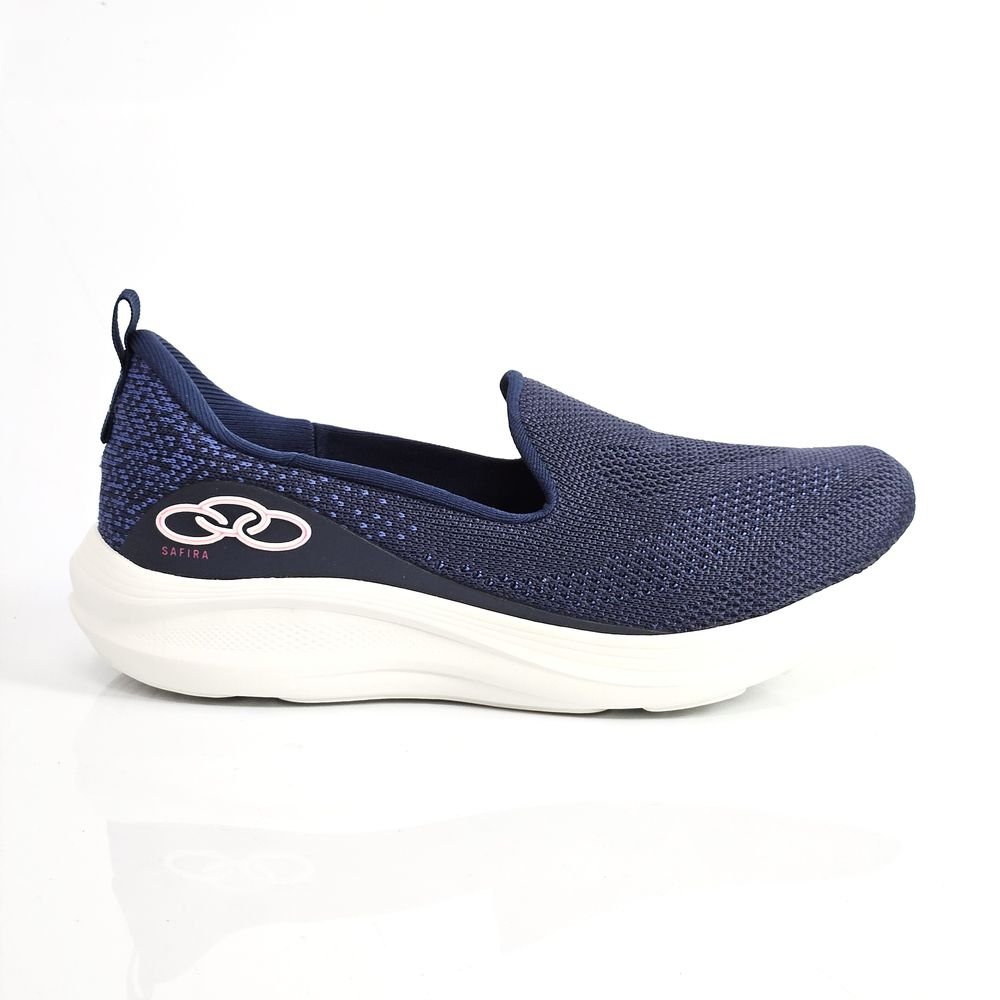 Tênis Feminino Olympikus Slip On Safira Tecido