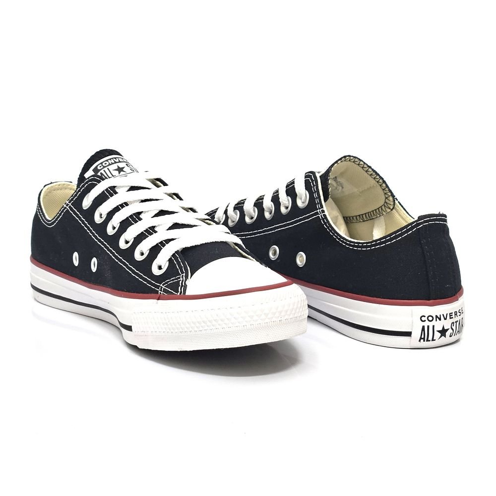 Tenis Unisex Converse All Star Classico Tradicional Preto/Vermelho 3