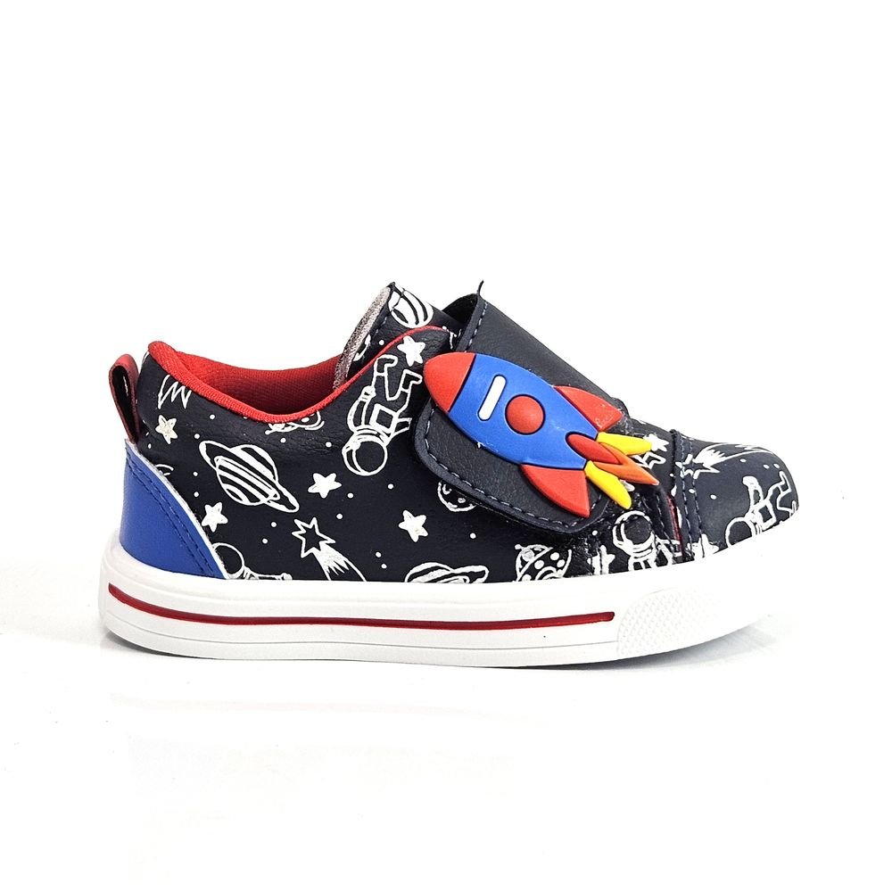 Tênis Infantil Menino Casual Lindo Ju Foguete