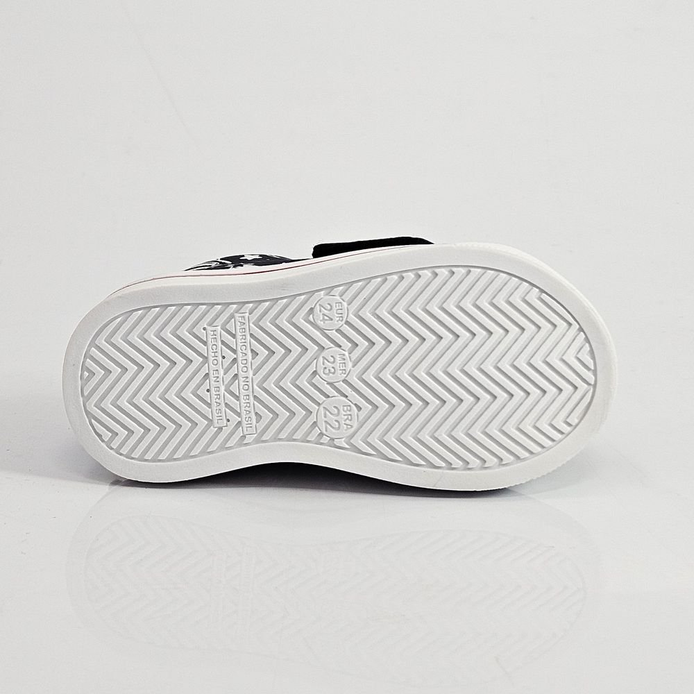 Tênis Infantil Menino Casual Lindo Ju Foguete Preto 4