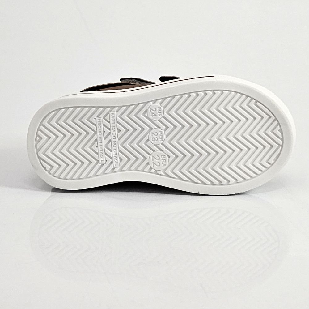 Tênis Infantil Menino Lindo Ju MID Cano Médio Marrom 4