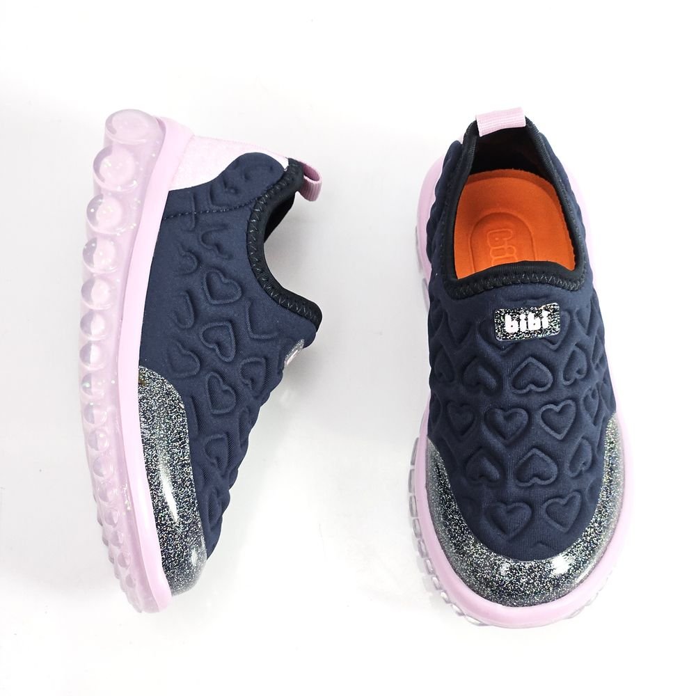 Tênis Infantil Menina Bibi Roller 2.0 Slip On Azul Marinho 2
