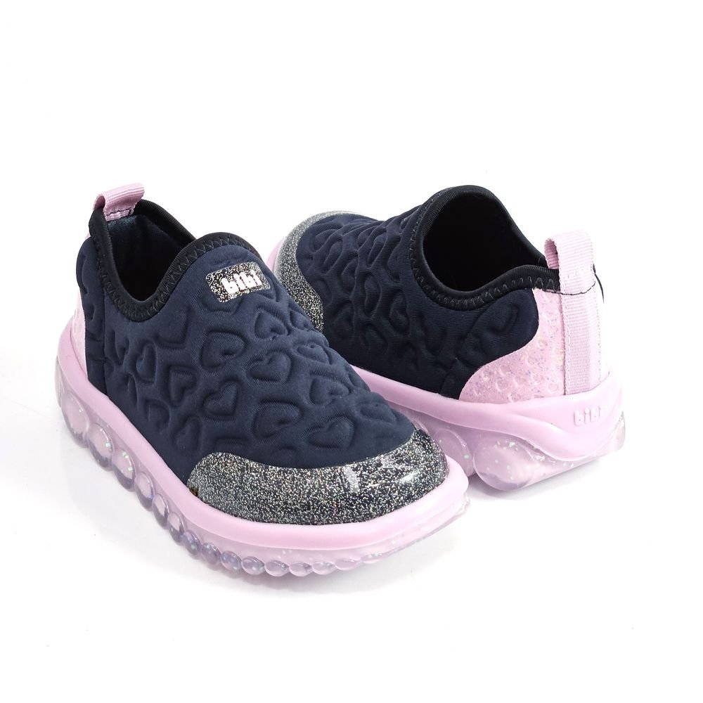 Tênis Infantil Menina Bibi Roller 2.0 Slip On Azul Marinho 3