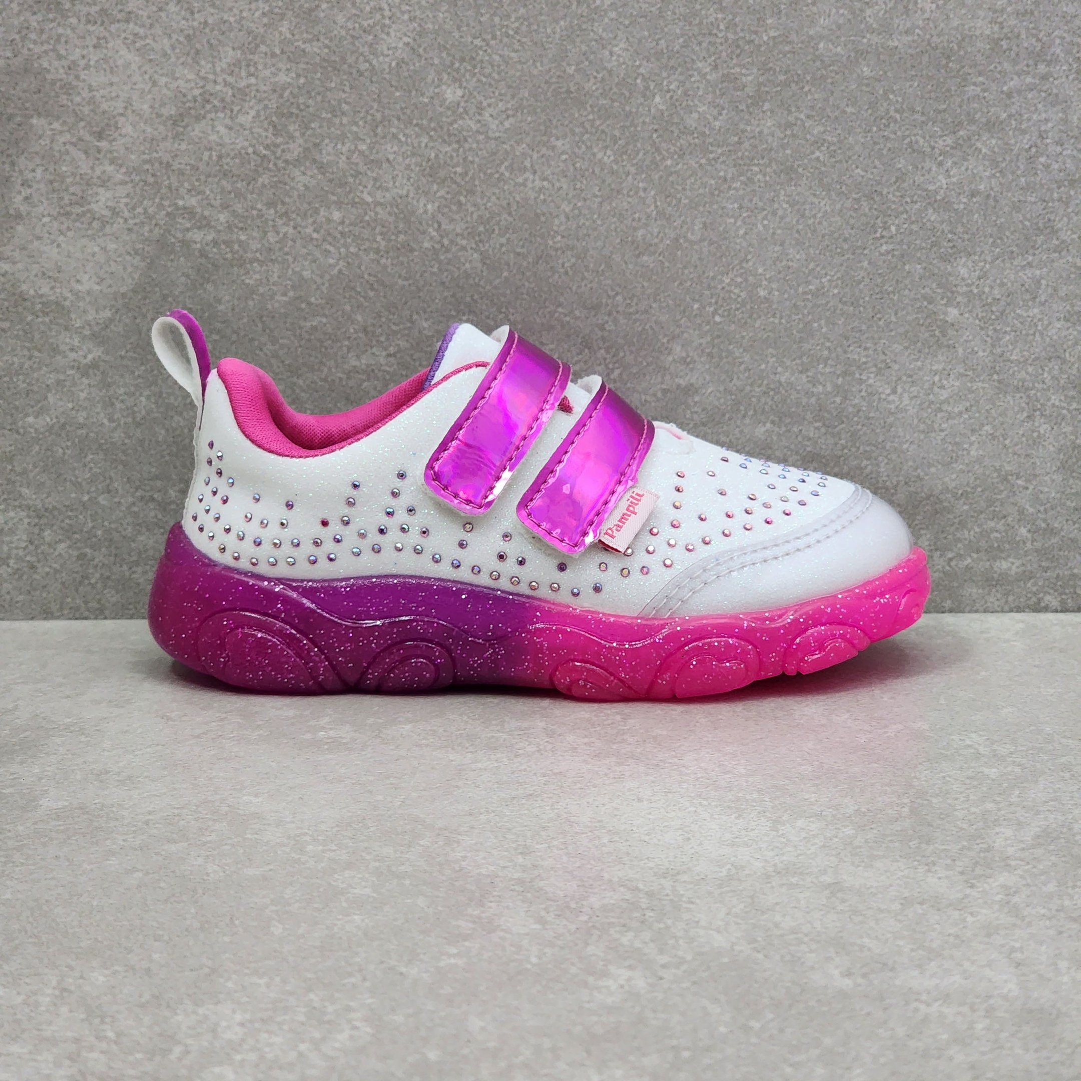 Tênis de LED Pampili Com Glitter