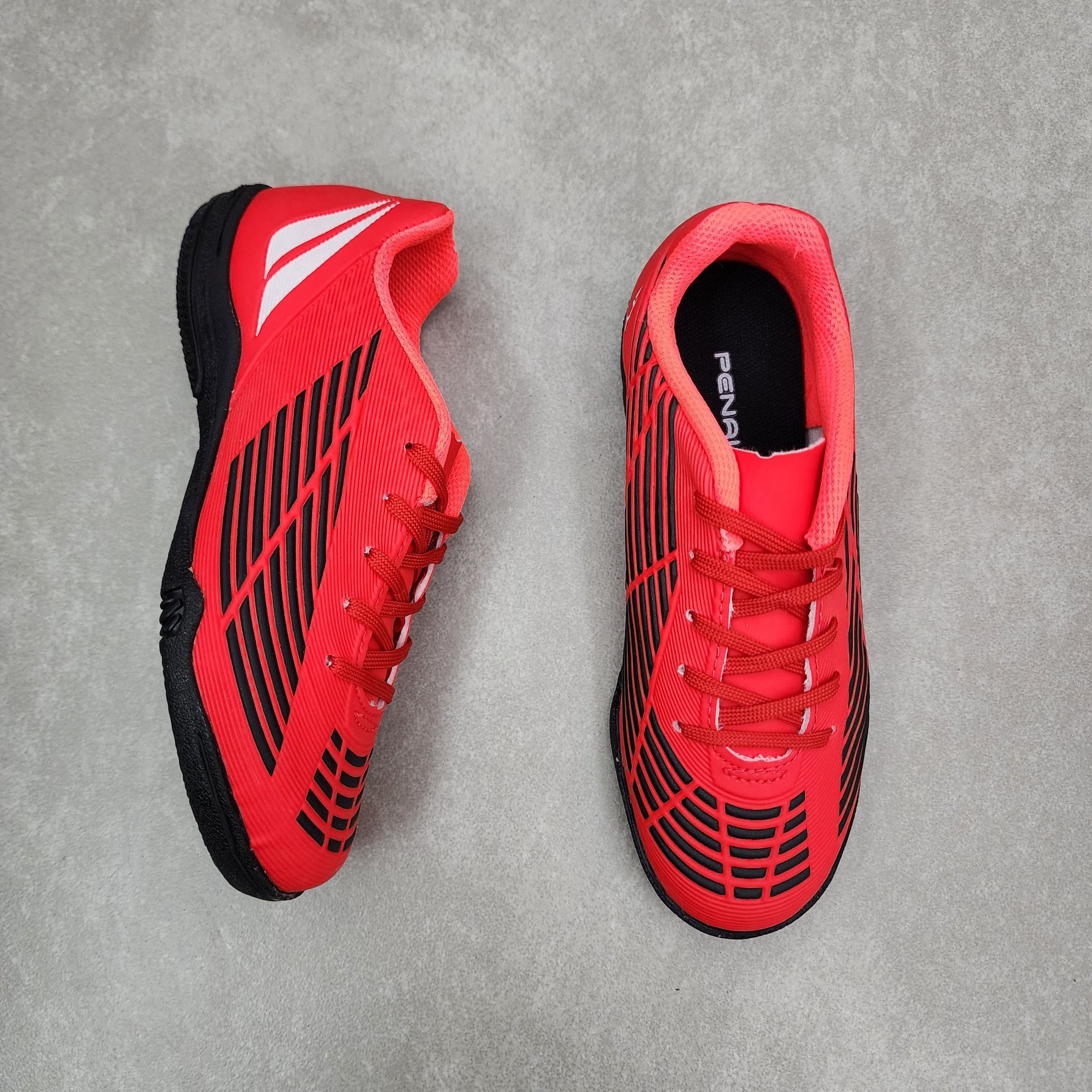 Chuteira Infantil Penalty Futsal Lider Kids Vermelho 2