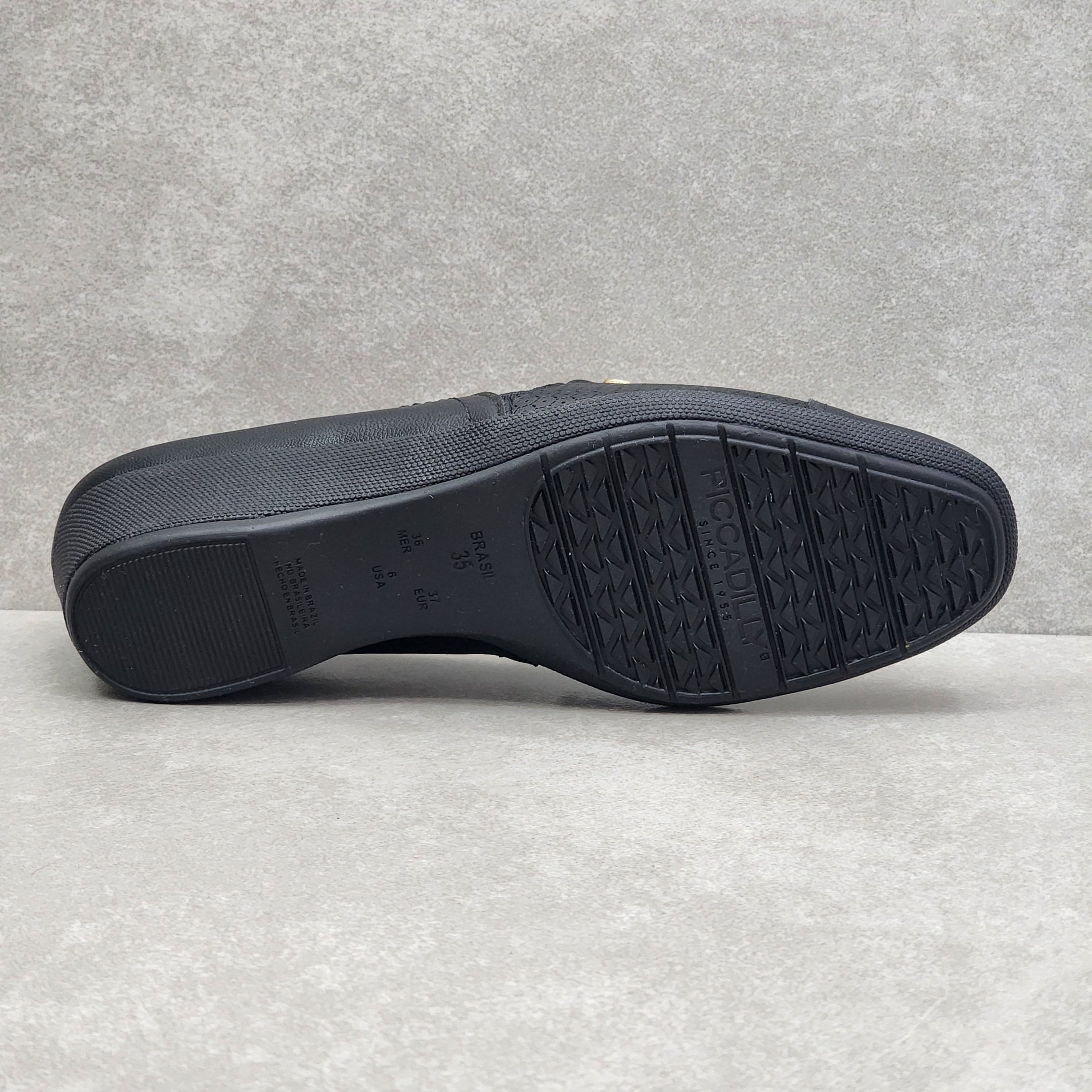 Sapato Piccadilly Salto Anabela Joanete Preto 4