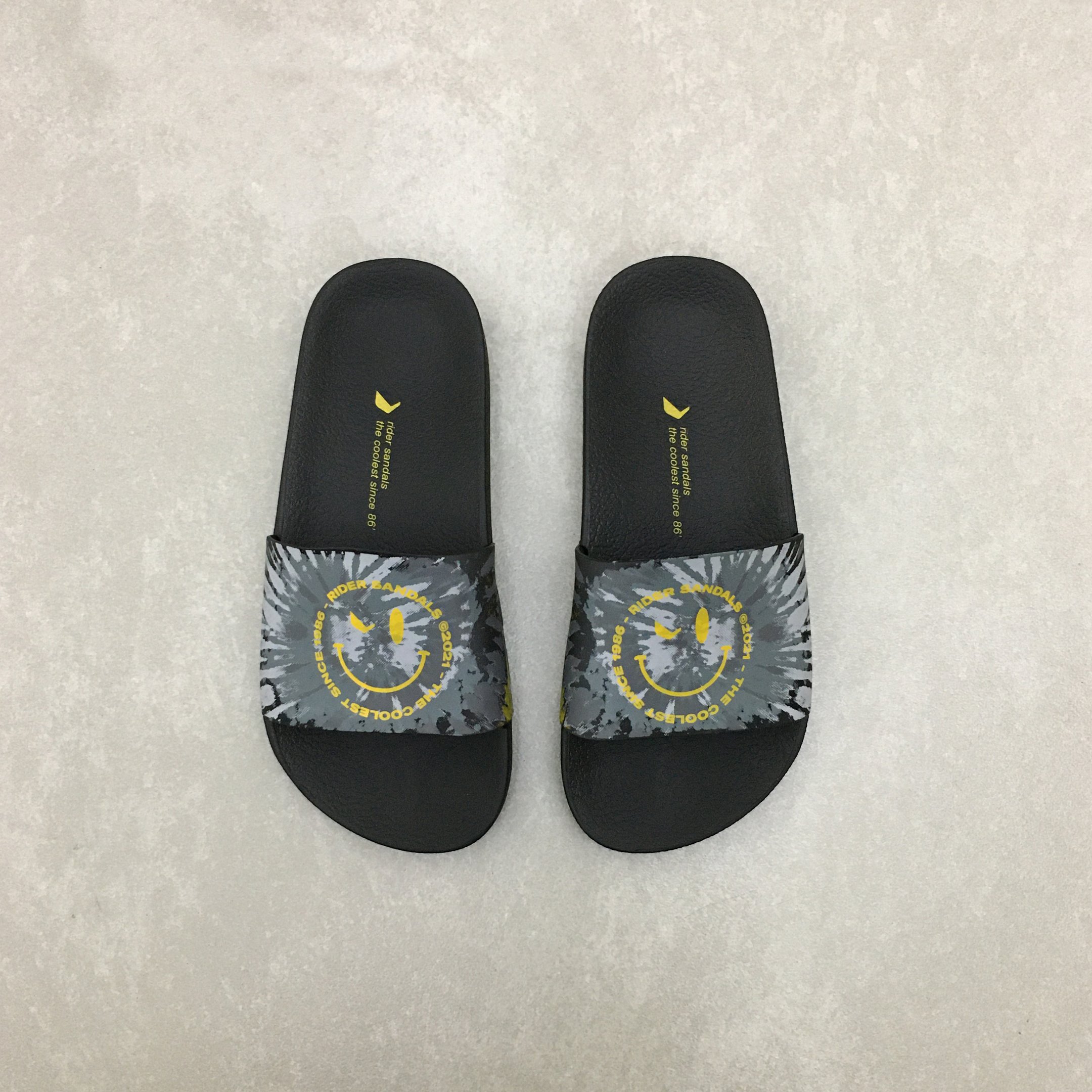 Chinelo Rider Infantil Full 86 Slide Preto 2