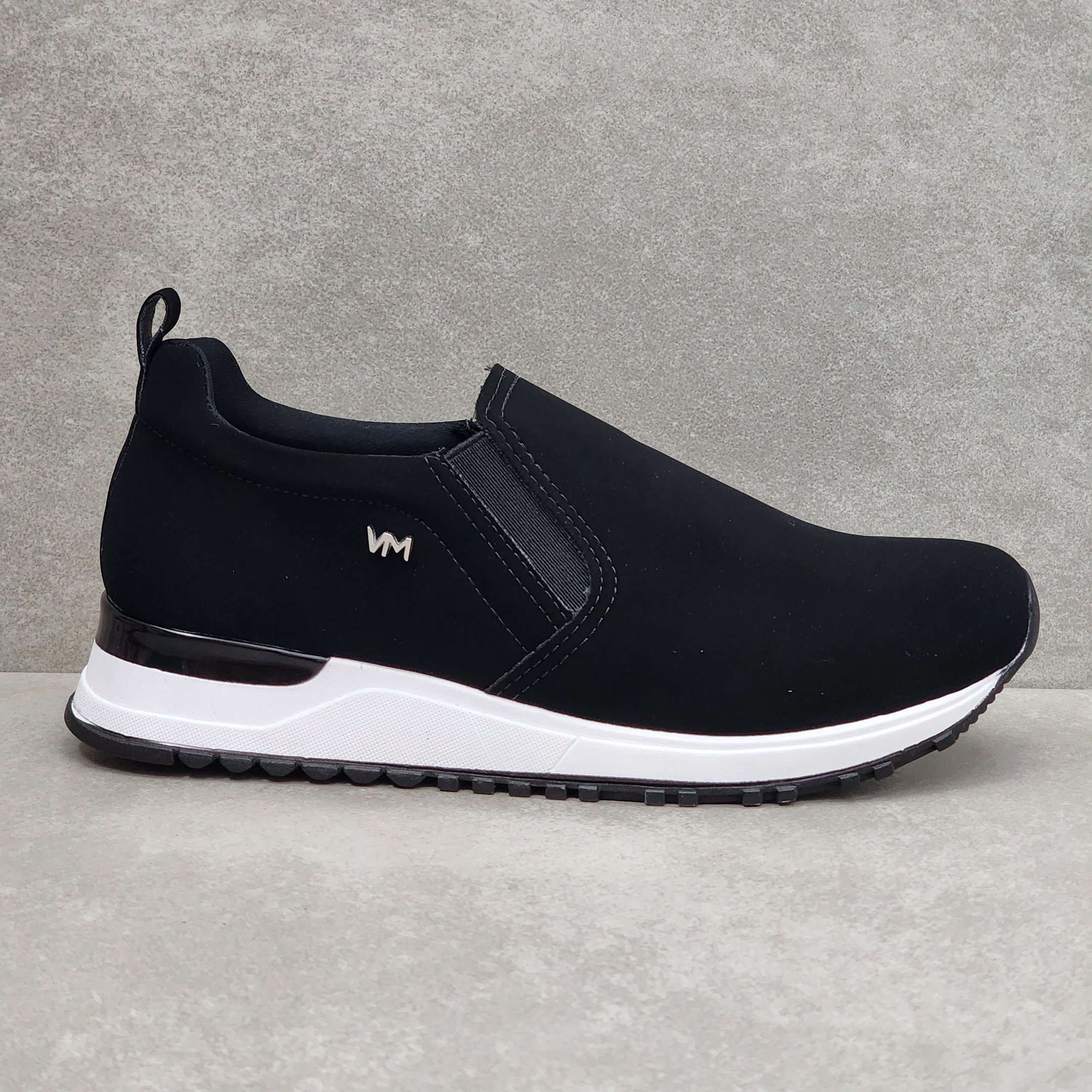 Tênis Feminino Via Marte Slip On Em Nobuck